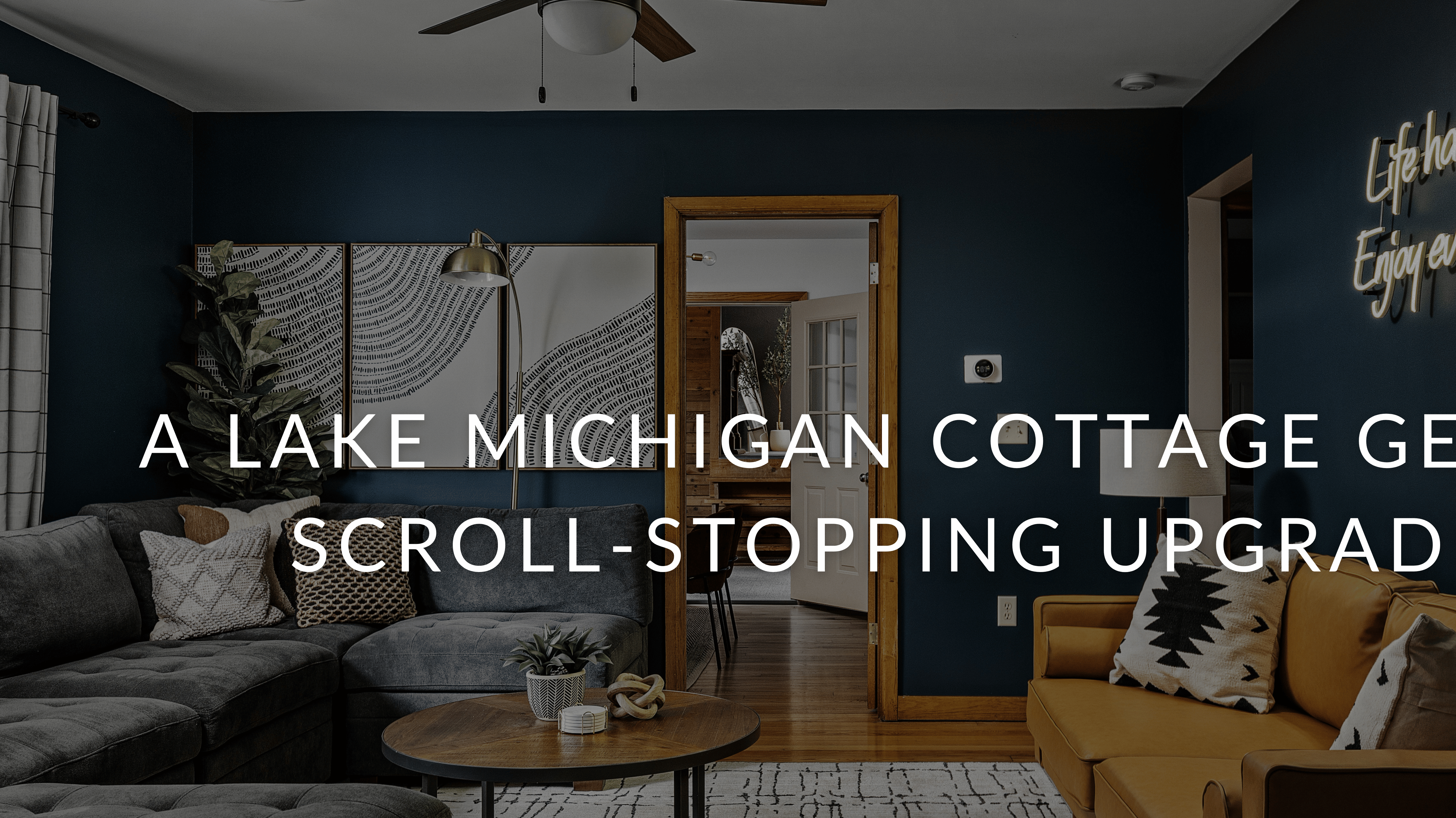 A Lake Michigan Cottage Gets a Scroll-Stopping Upgrade