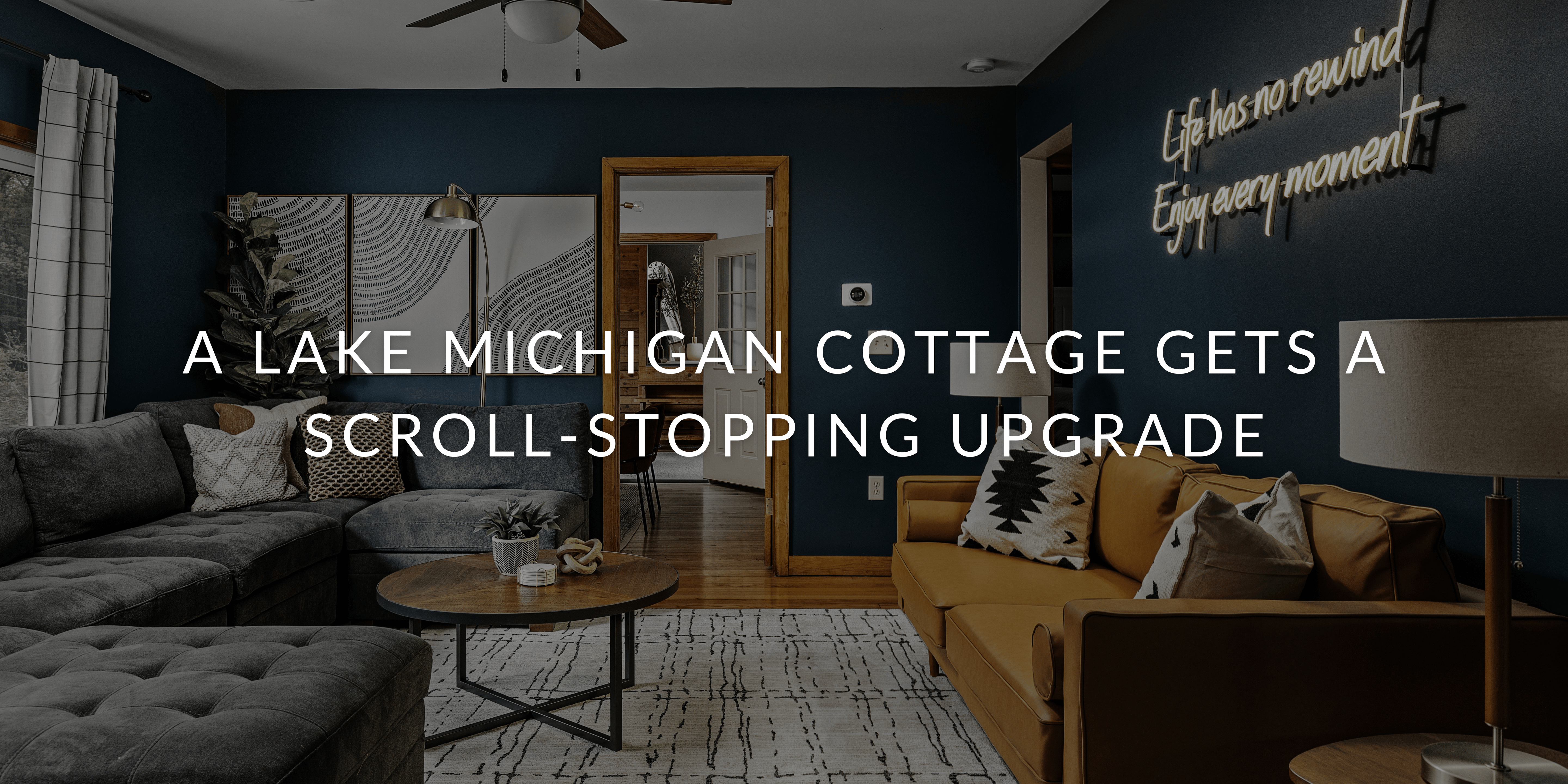 A Lake Michigan Cottage Gets a Scroll-Stopping Upgrade