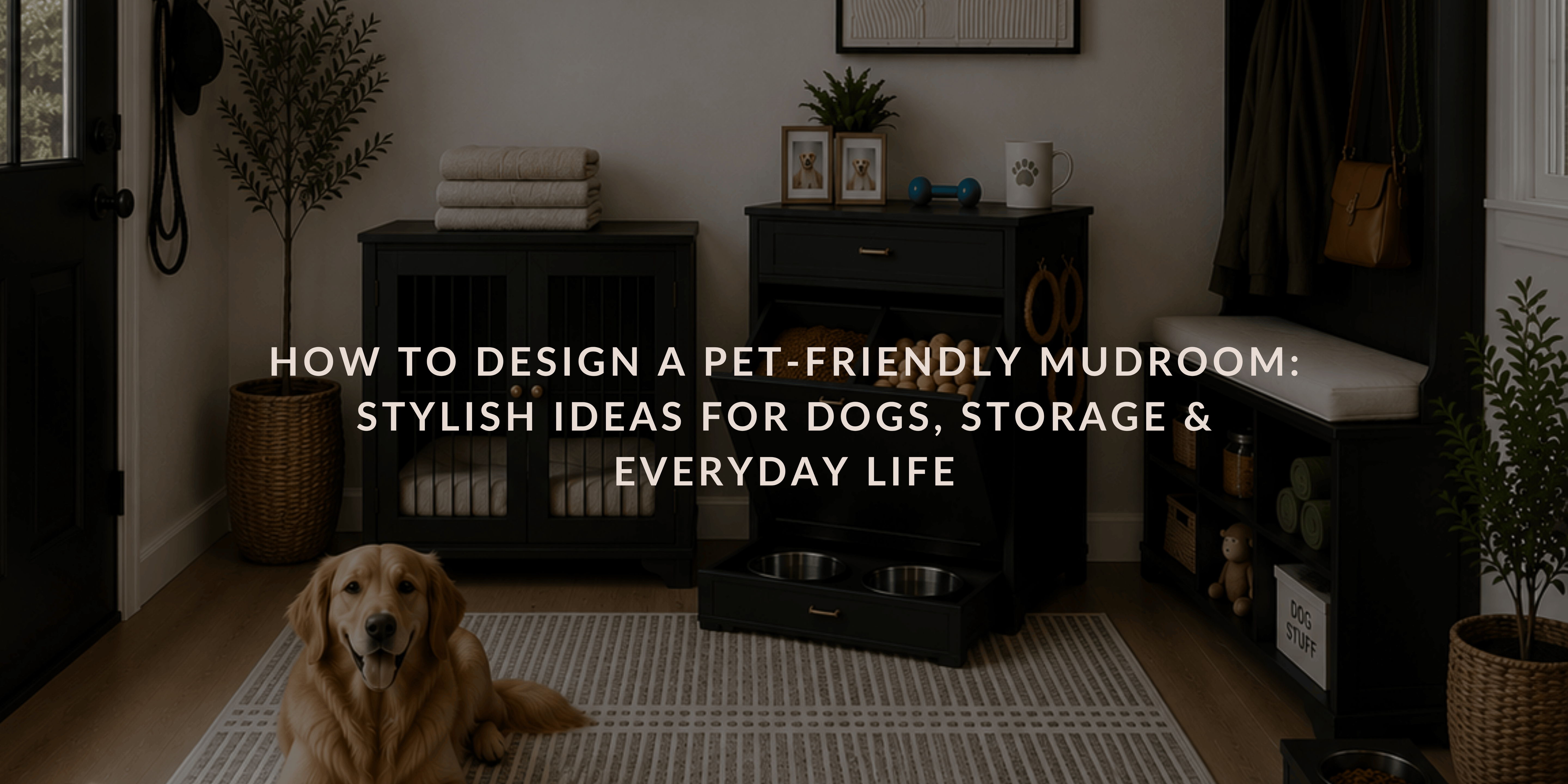 How to Design a Pet-Friendly Mudroom: Stylish Ideas for Dogs, Storage & Everyday Life