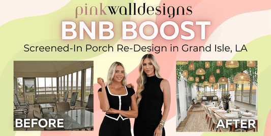 Screened-In Porch Re-Design: A Boho Oasis in Grand Isle, LA