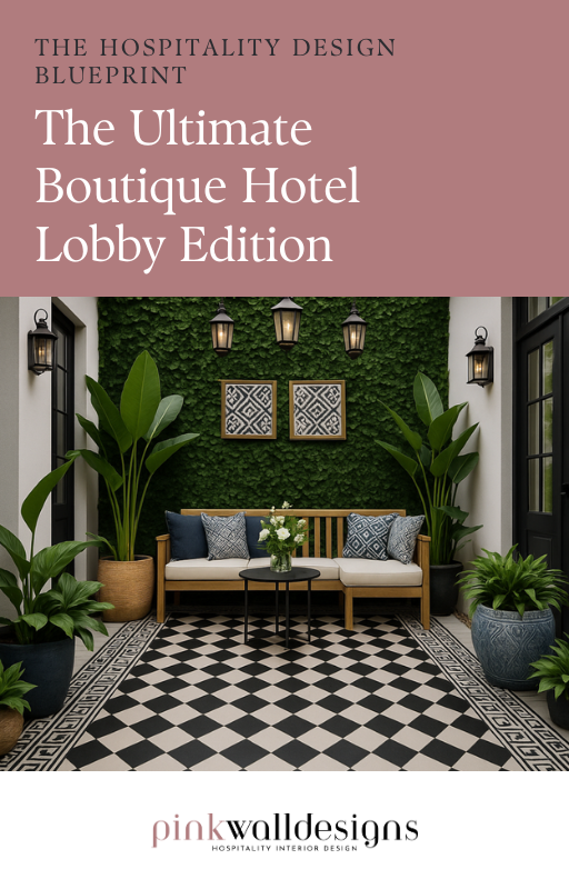 The Hospitality Design Blueprint: Boutique Hotel Lobby Edition